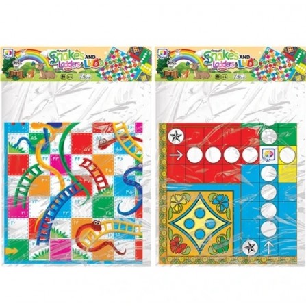 بازی منچ و مارپله پارچه ای وکیوم بردیا