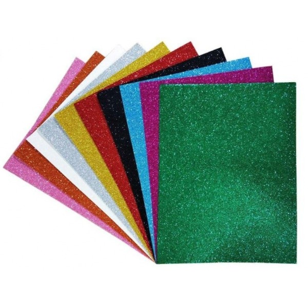 فوم اکلیلی A4 ده رنگ / عمده /