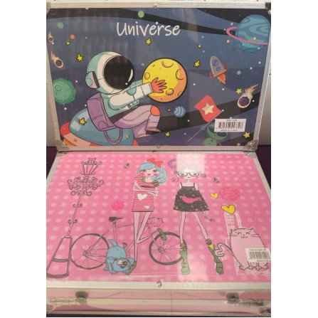 ست نقاشی 145 تکه چمدانی فانتزی