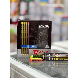 مداد مشکی تریکس فکتیس  / عمده / قراص 144 تایی