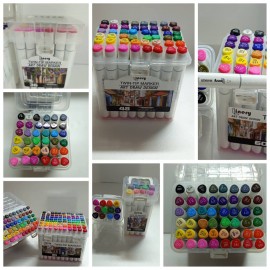 ماژیک طراحی راندو دو سر لاینری 12 رنگ