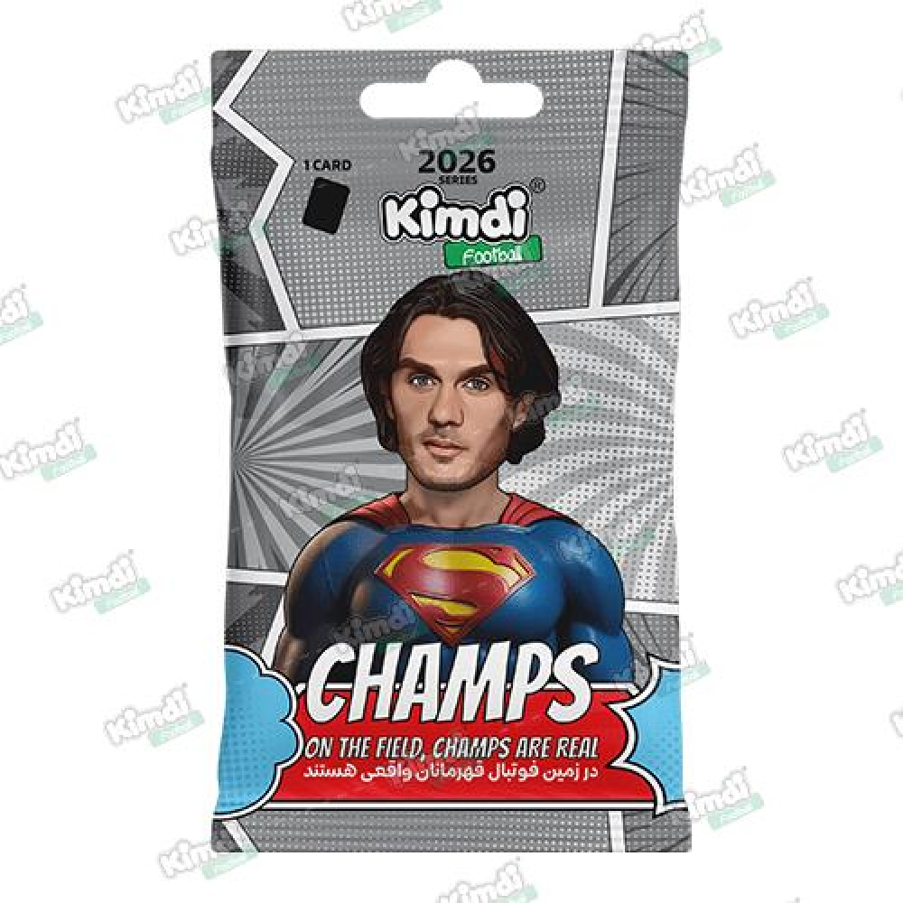 کیمدی کارت فوتبالی 2026 چمپس کارتن 240 تایی