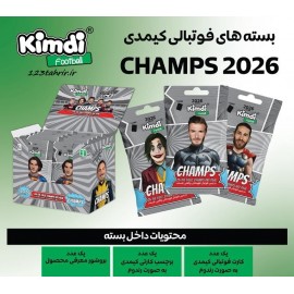 کیمدی کارت فوتبالی 2026 چمپس جعبه 30 تایی