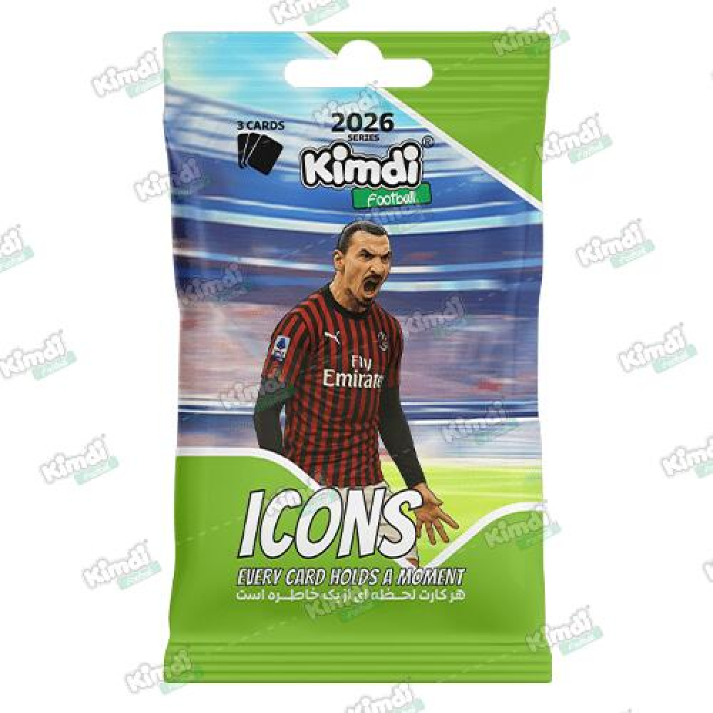 کیمدی کارت فوتبالی 2026 آیکونز کارتن 240 تایی
