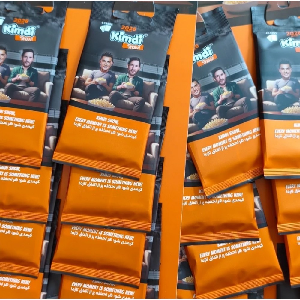 کیمدی شو کارت فوتبالی 2026 KIMDI SHO کارتن 240 تایی