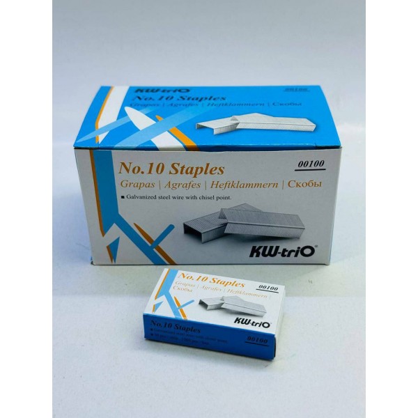 KW سوزن منگنه شماره 10 /عمده/ بسته 10 تایی