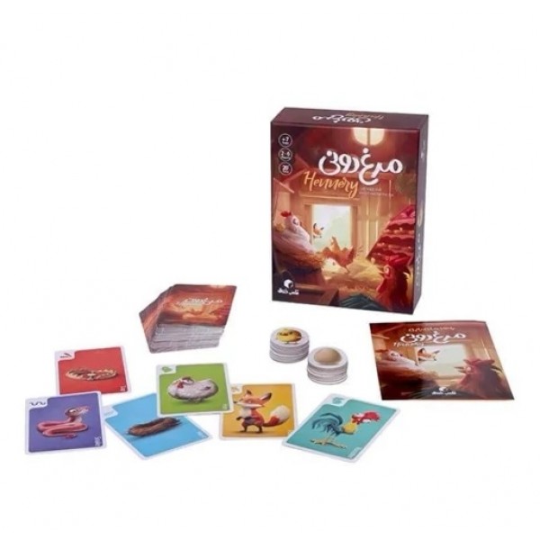 بازی مرغ دونی مکعب خلاق