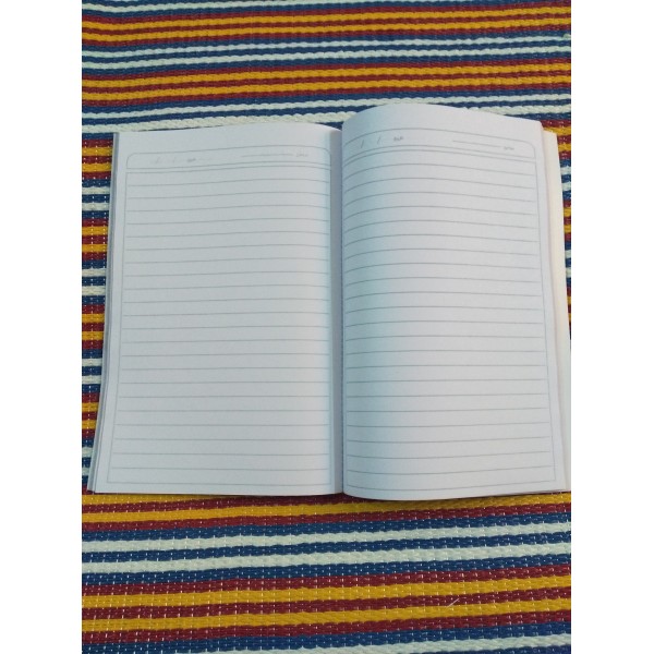 دفتر تعاونی 80 برگ خطی ته منگنه ای / عمده / 