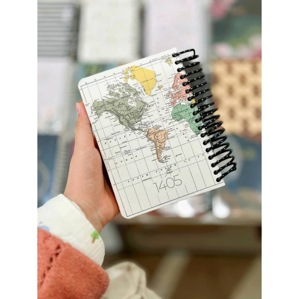 سررسید 1405 اروپایی فنری دات نوت 