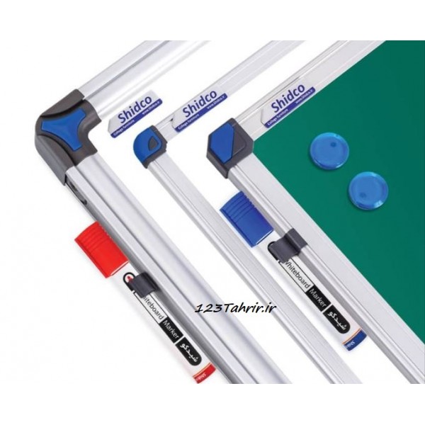 شیدکو تابلو وایت برد آلفا دور رو پشت گرین 50*30 