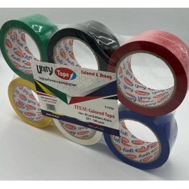 چسب رنگی 5 سانت 90 یارد 45 میکرون یونیتی  / عمده /